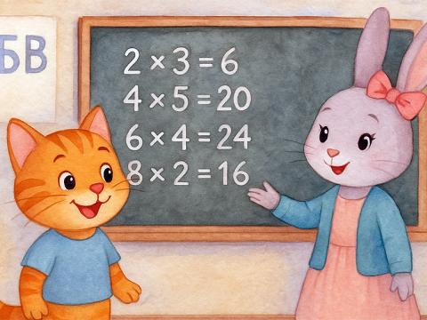 Изучение таблицы умножения